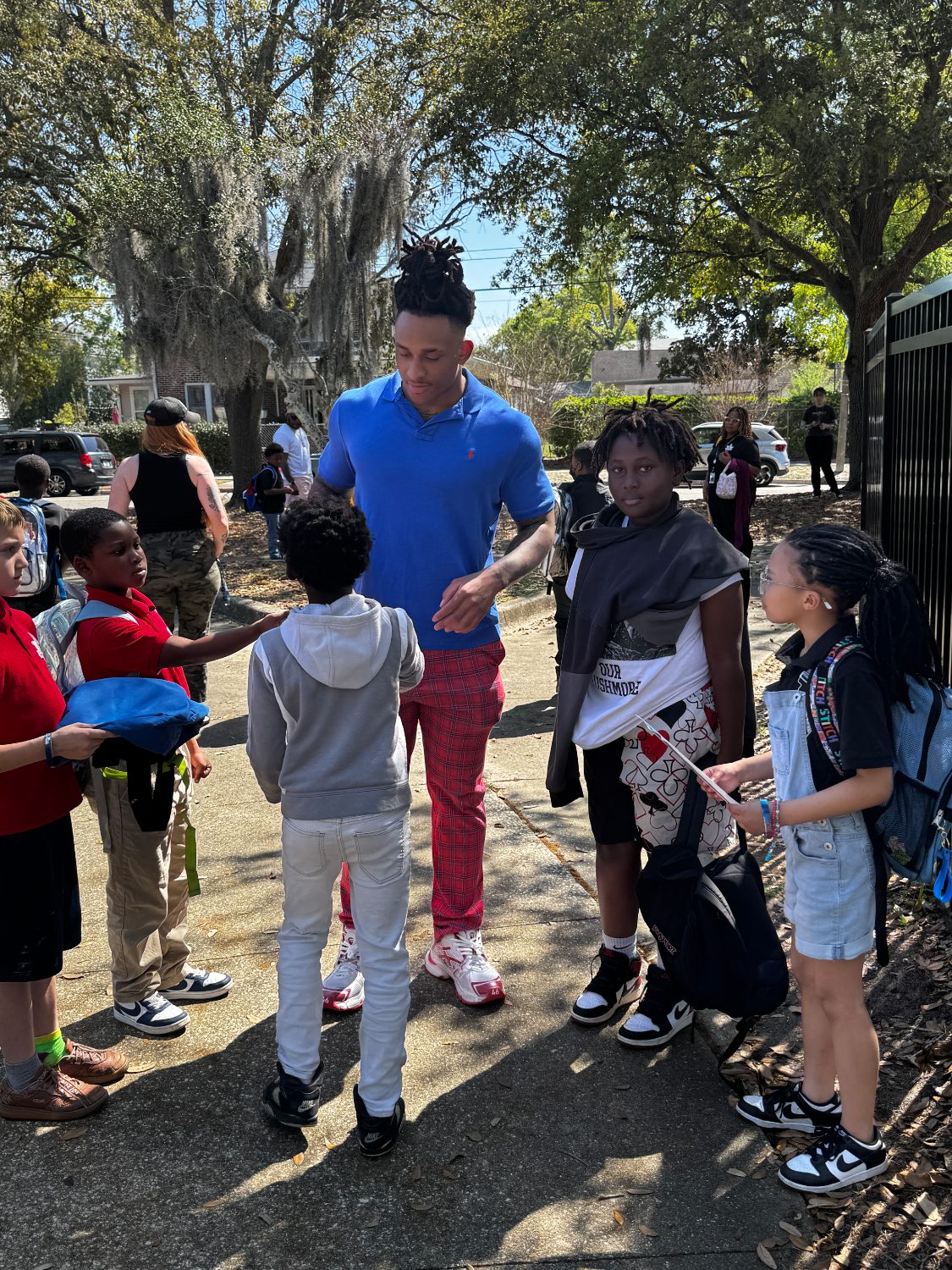 Keaton Thomas in the community